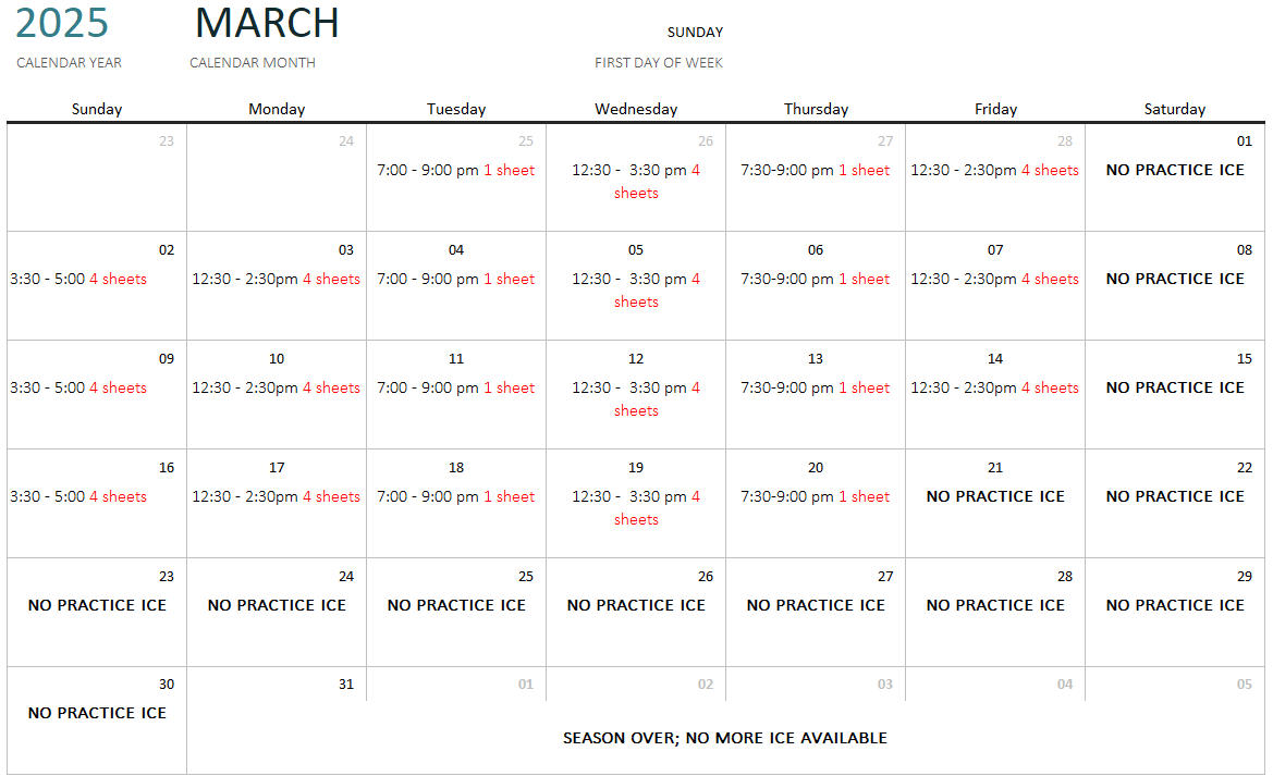 FEB. MAR PRACTCE